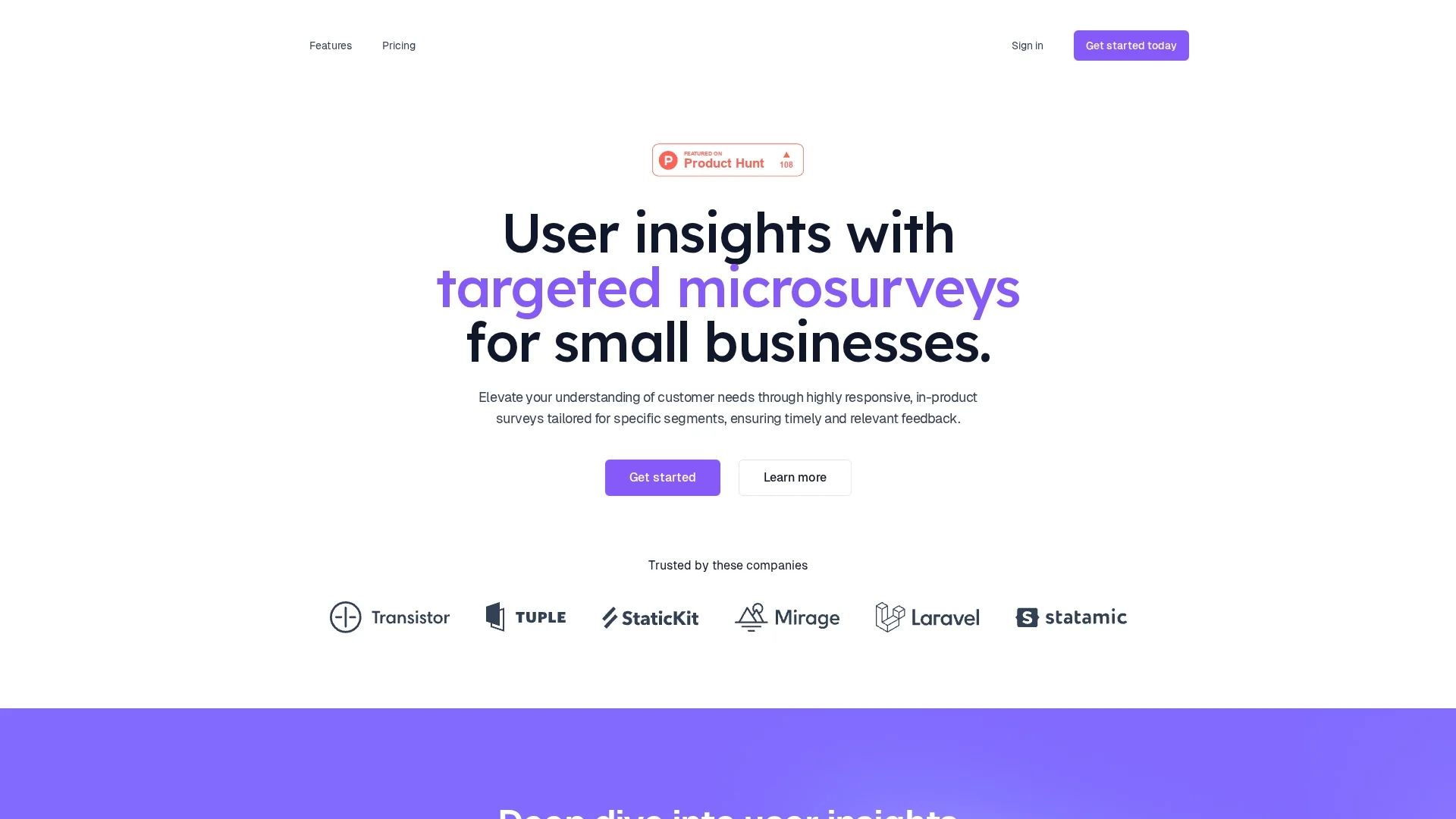 pollpebble homepage