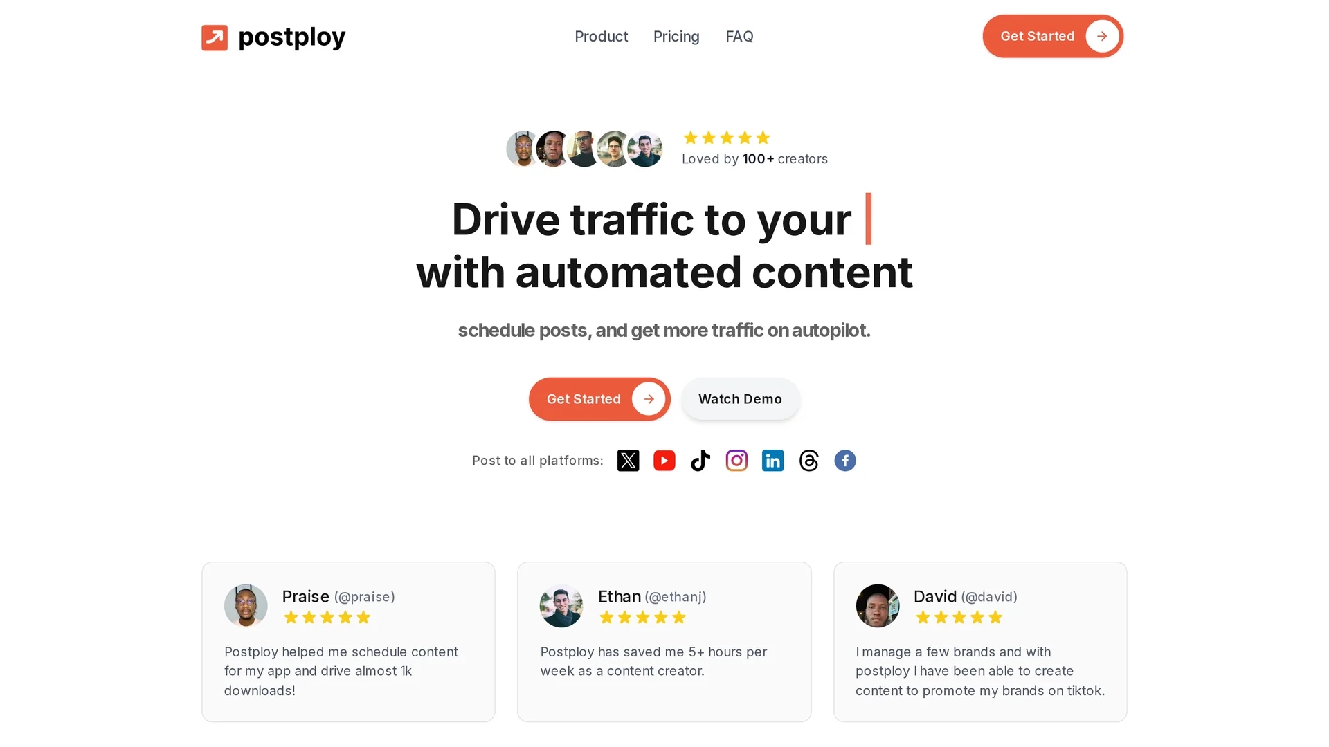 postploy homepage