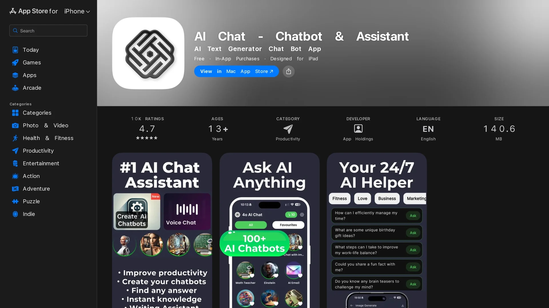 powerbrain-ai-writing-tool-chat-gpt homepage