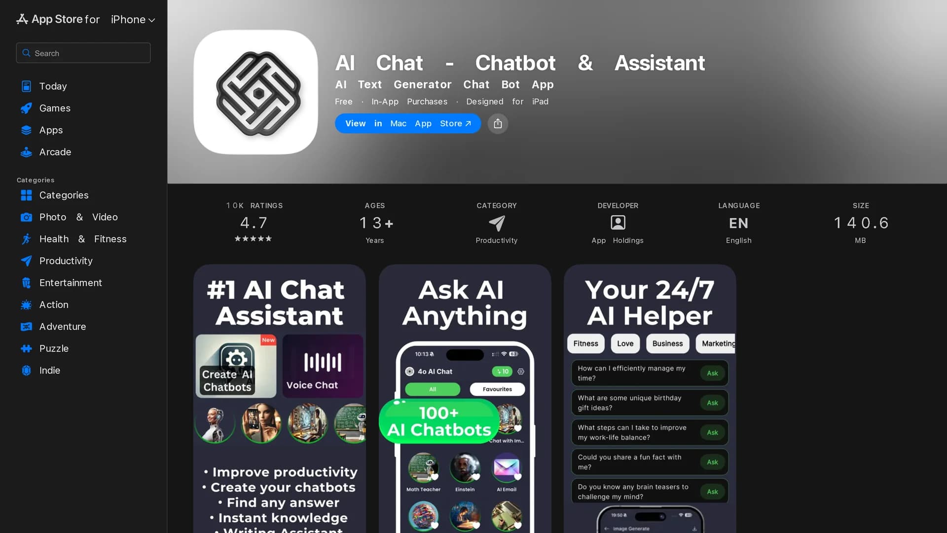 powerbrain-ai-writing-tool-chat-gpt homepage