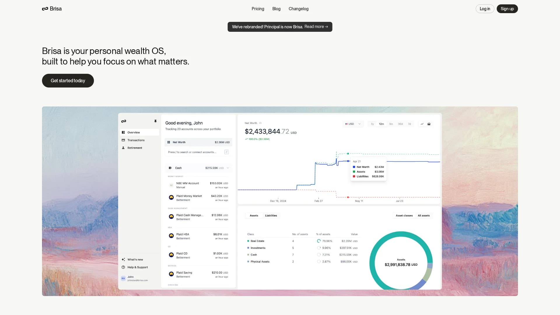 principal homepage