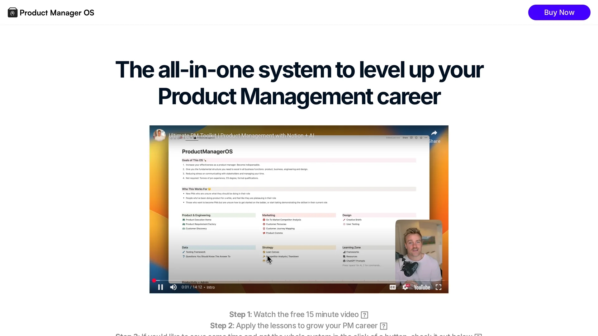 product-manager-os homepage