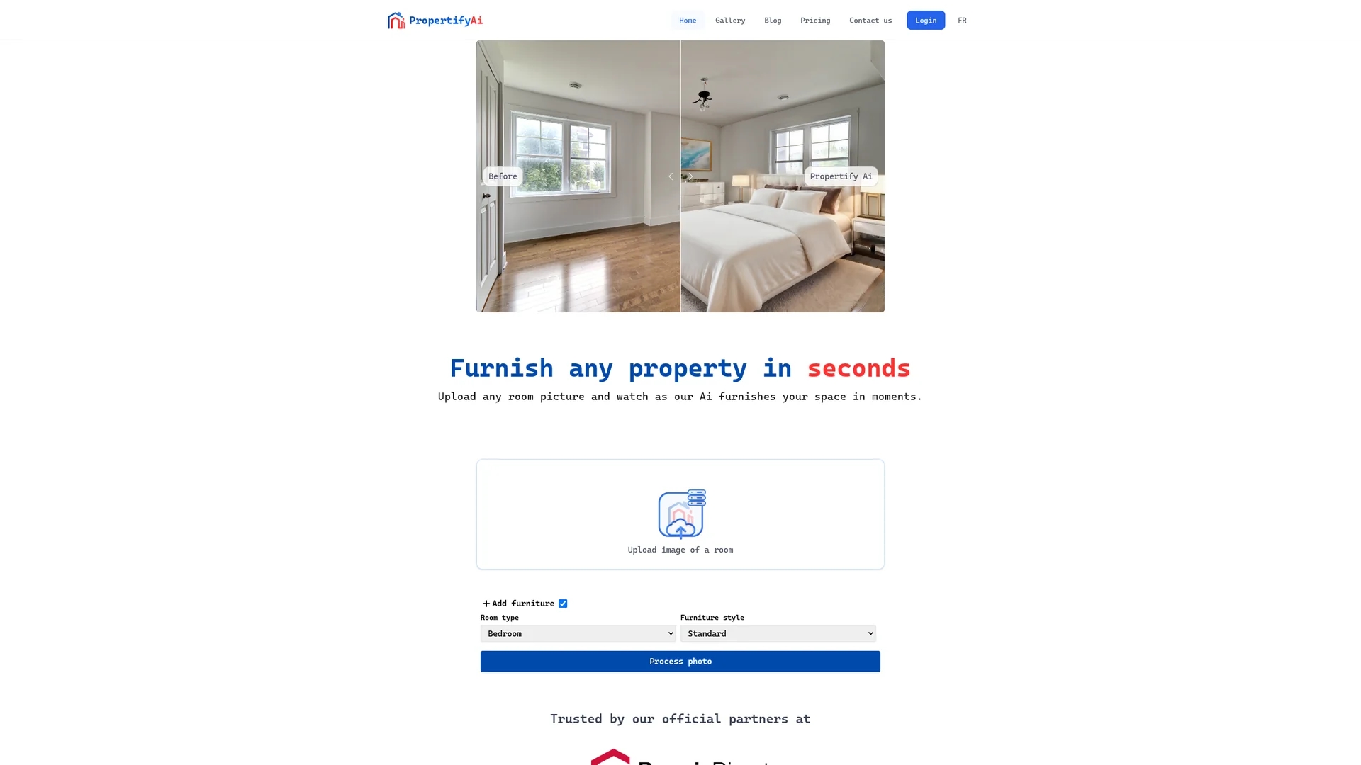 propertify-ai homepage