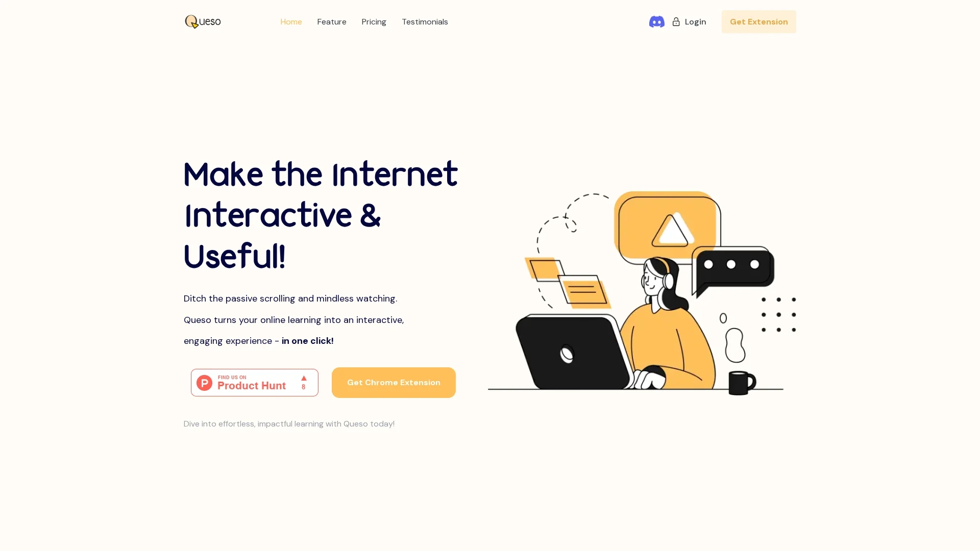 queso homepage