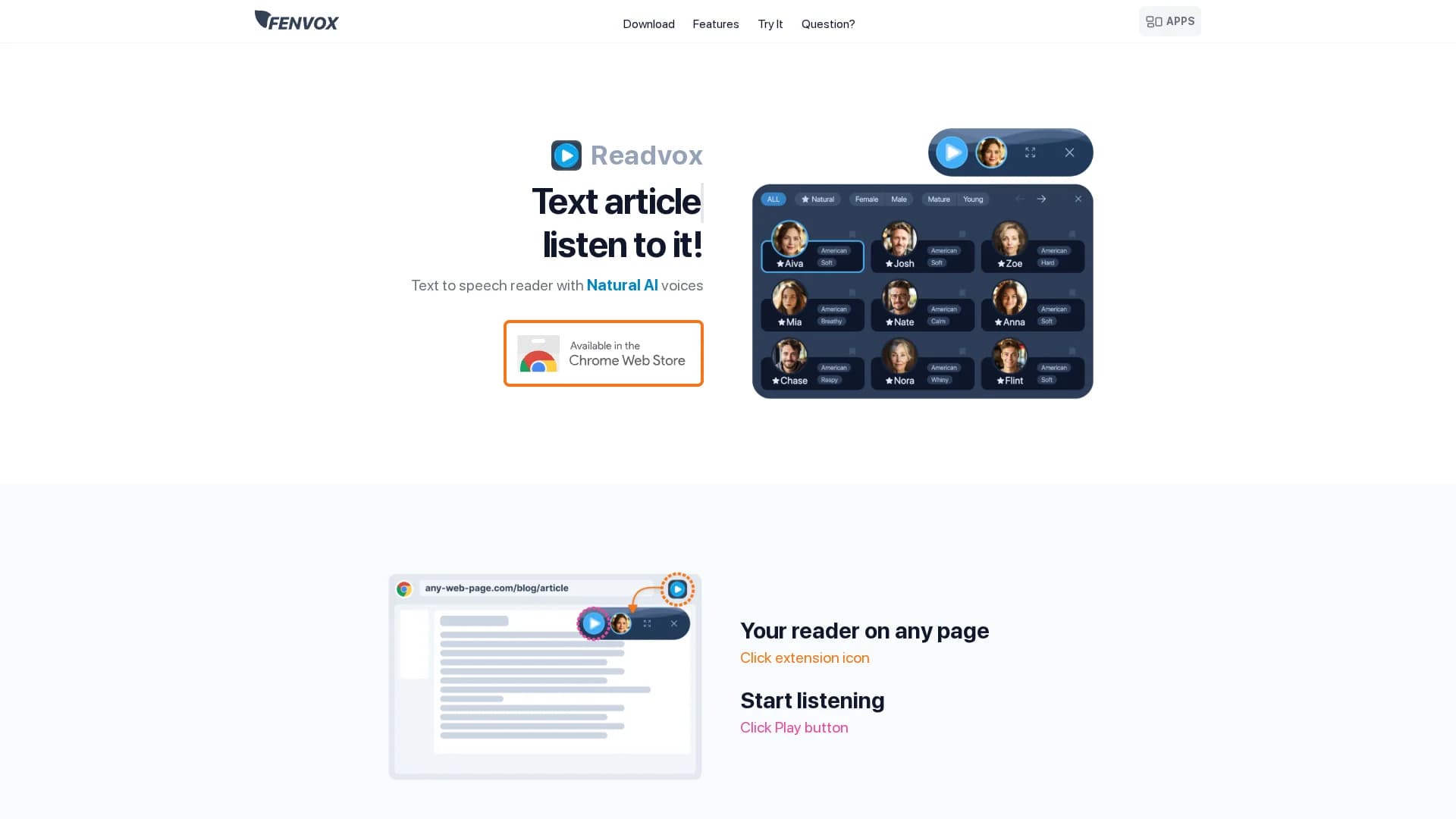 readvox homepage