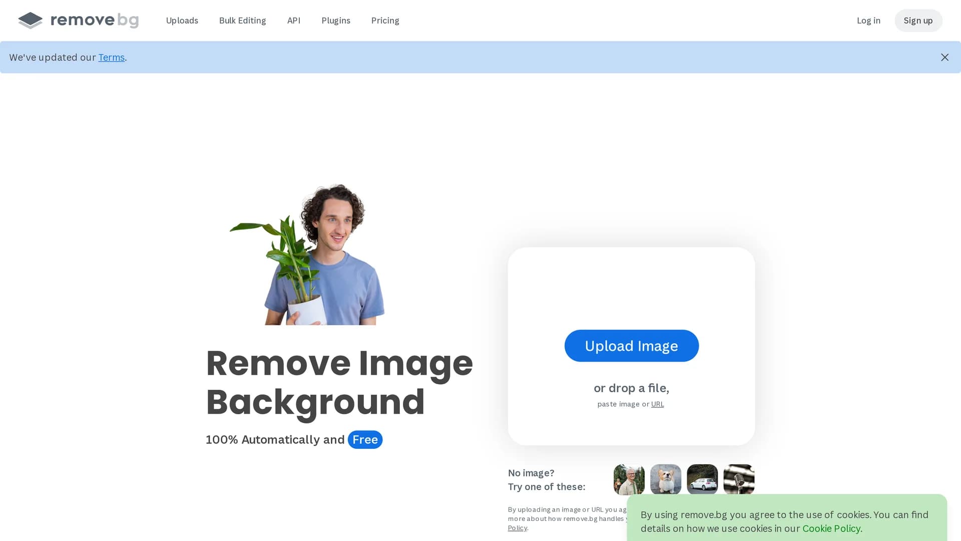 remove-bg-ai homepage