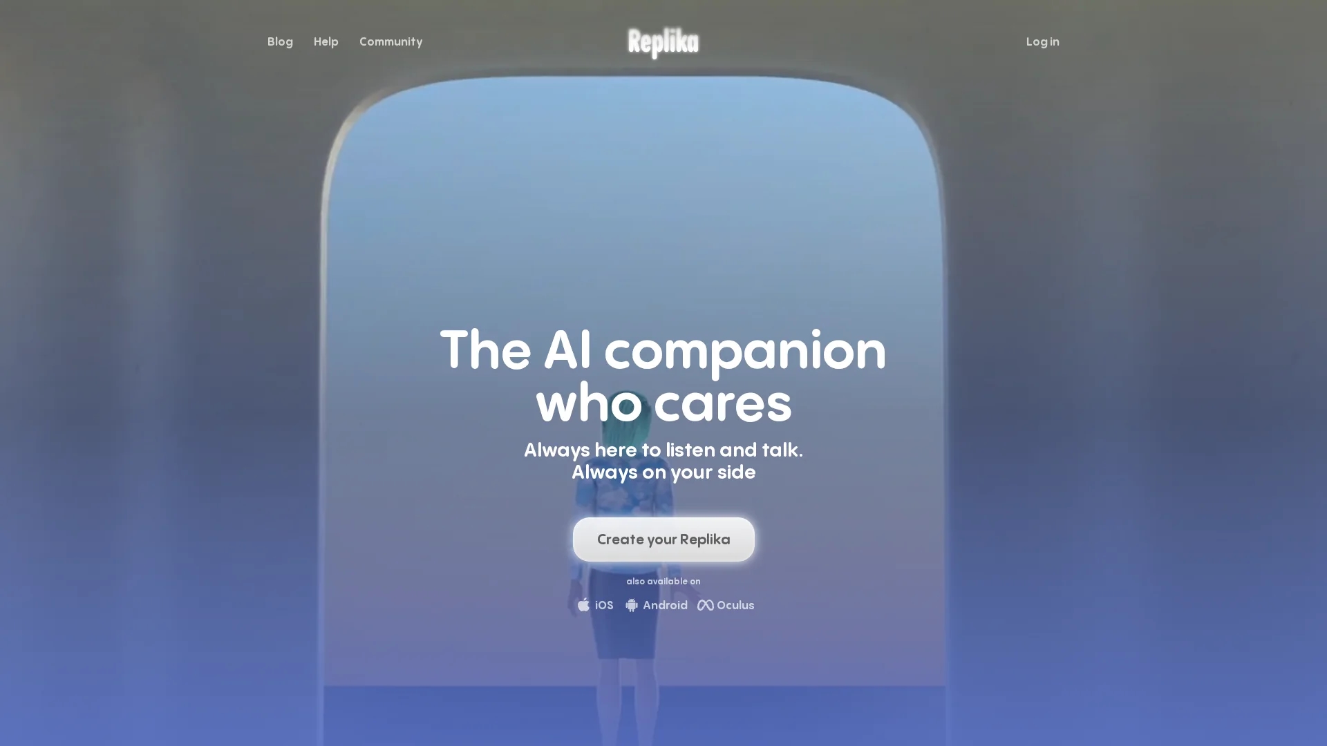 replika homepage