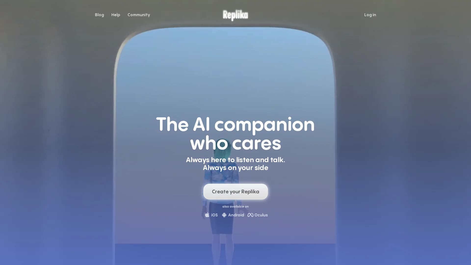 replika homepage