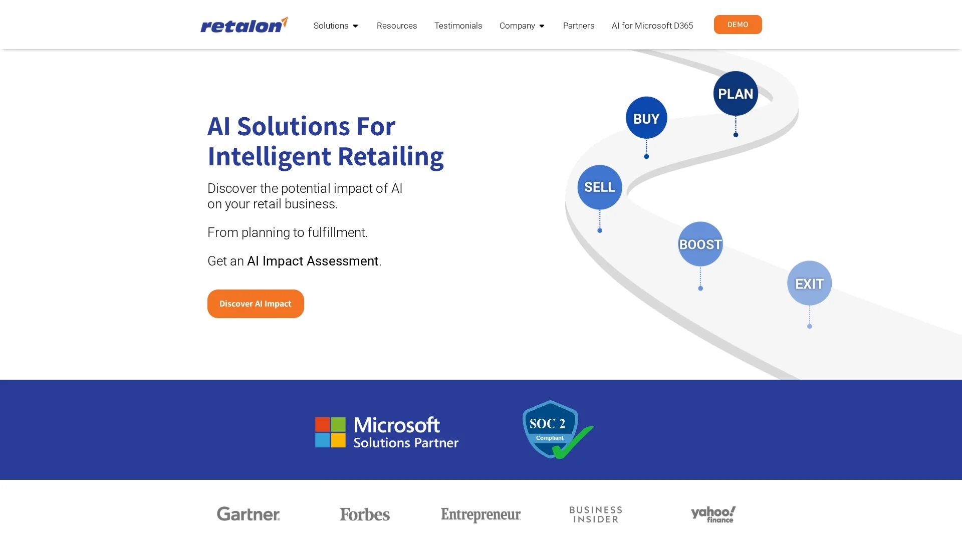 retalon-com homepage