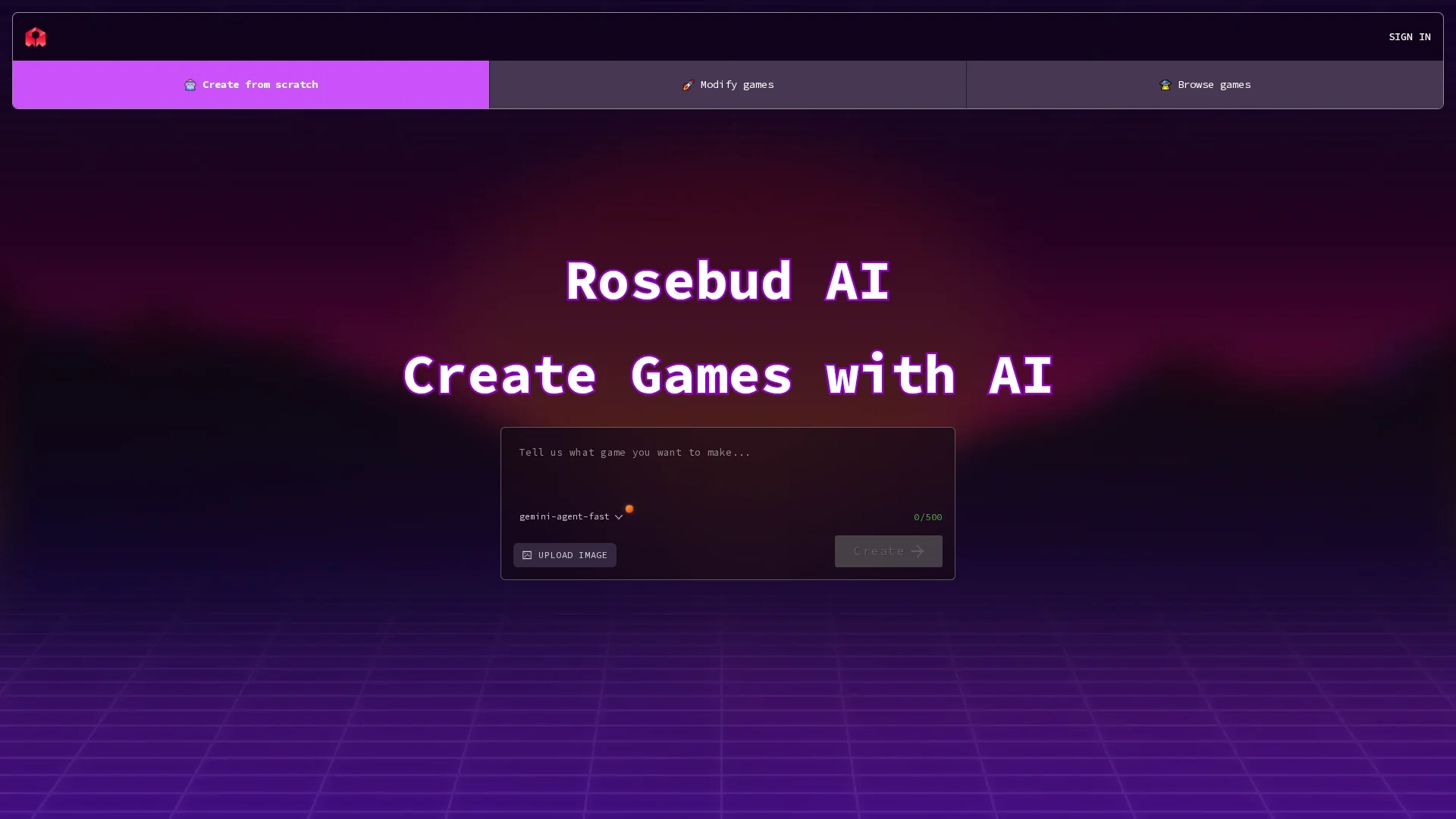 rosebud homepage