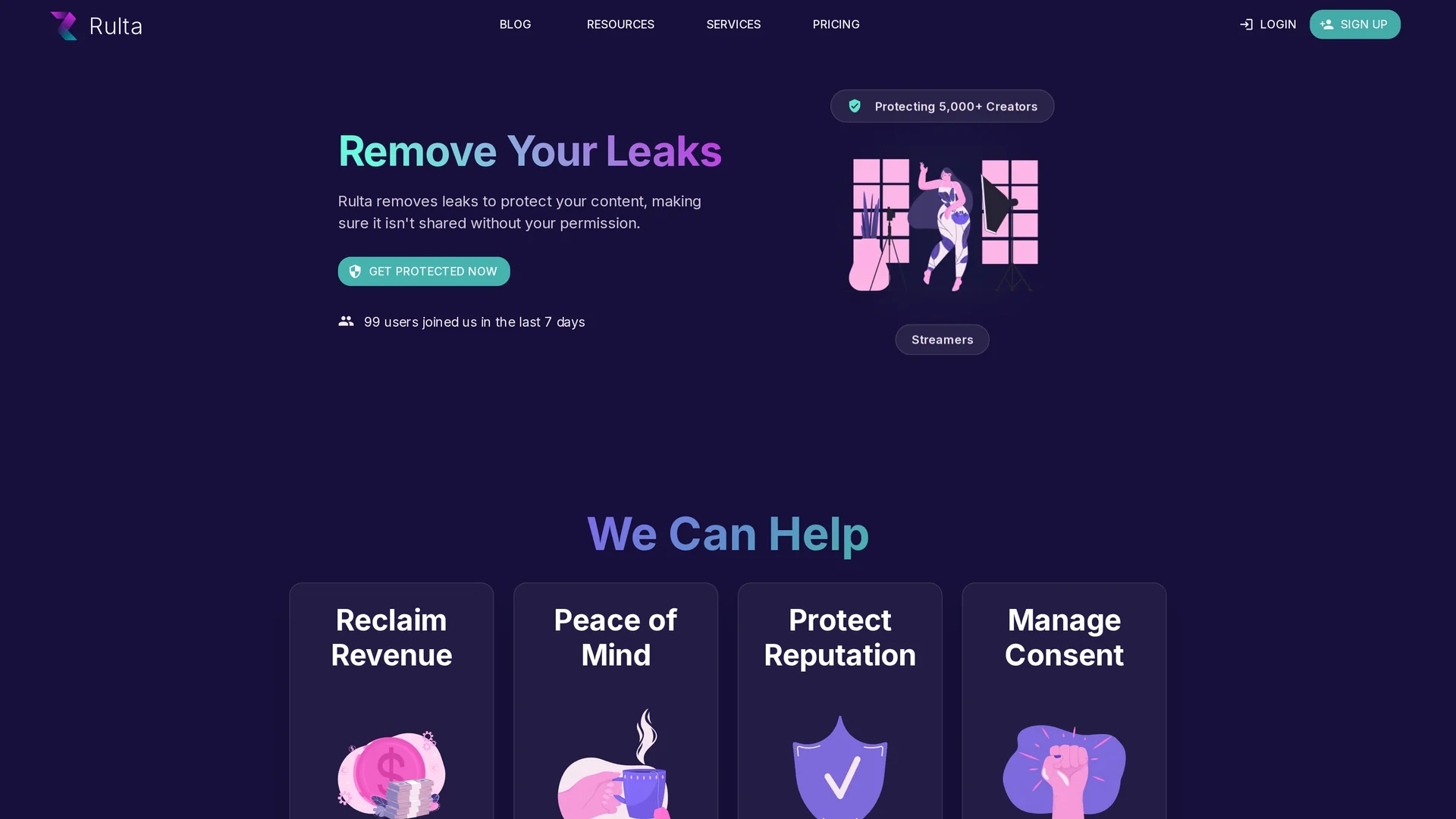 rulta homepage