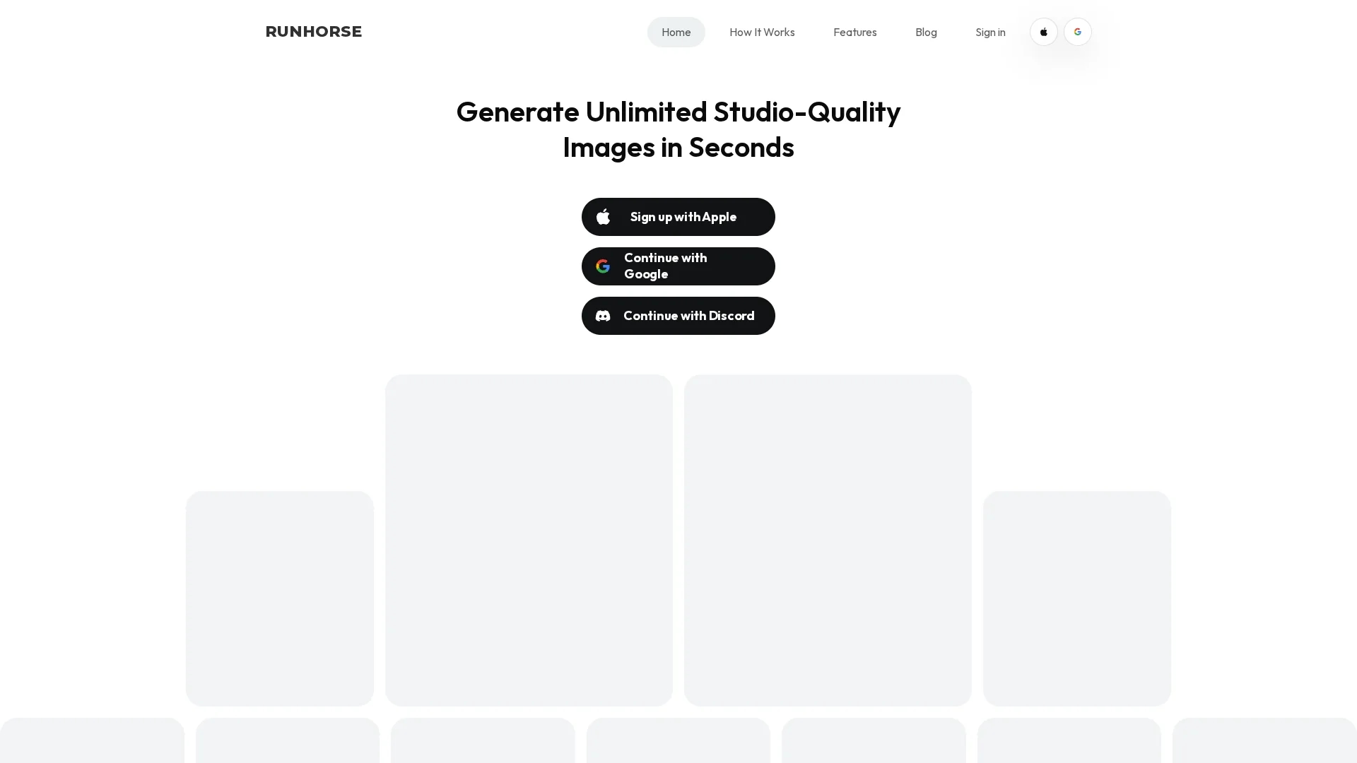 runhorse-ai homepage