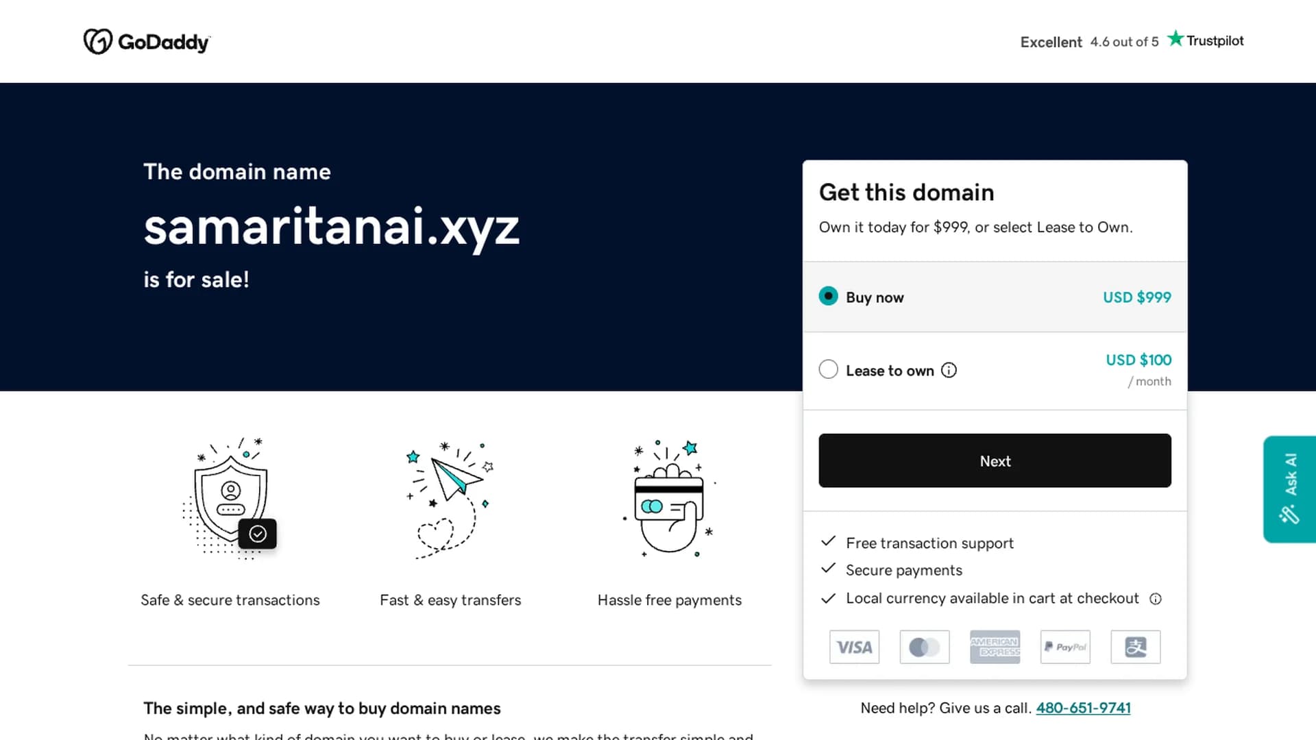 samaritanai homepage
