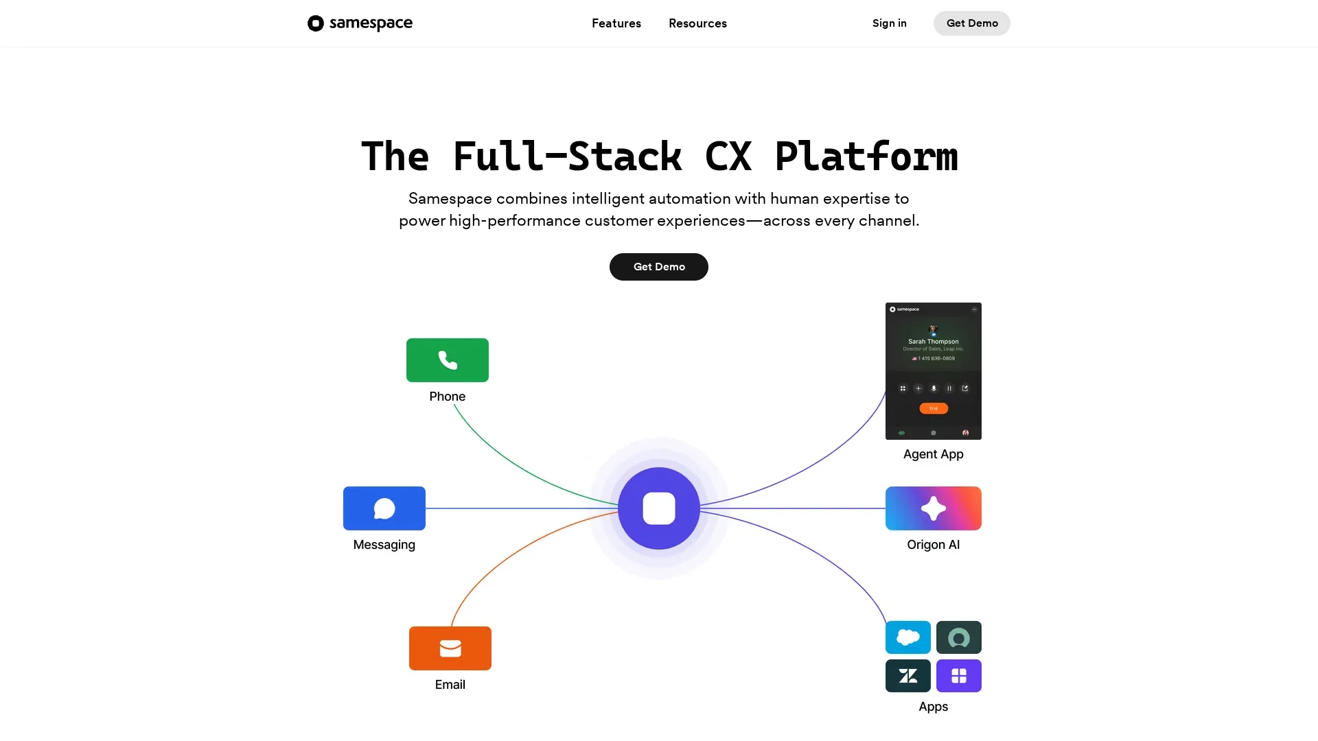 samespace-com homepage