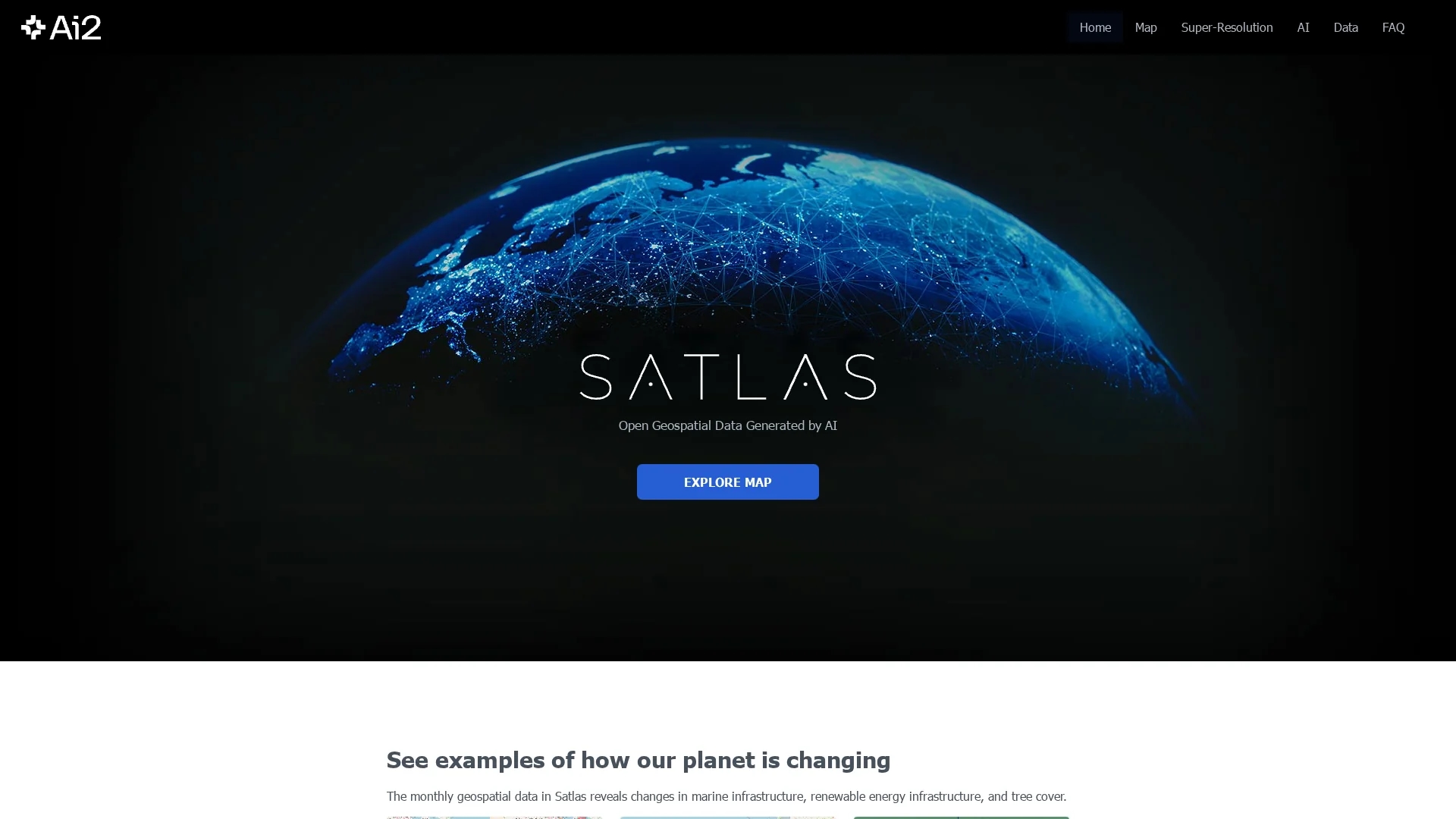 satlas homepage