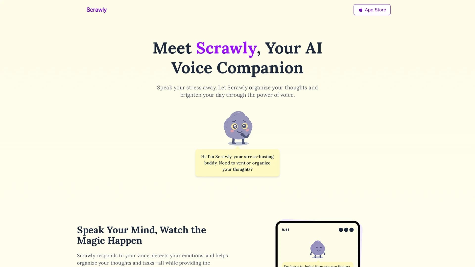 scrawly-ai homepage