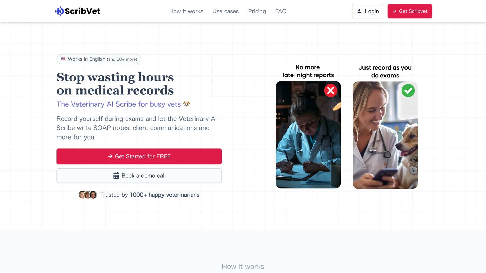 scribvet homepage