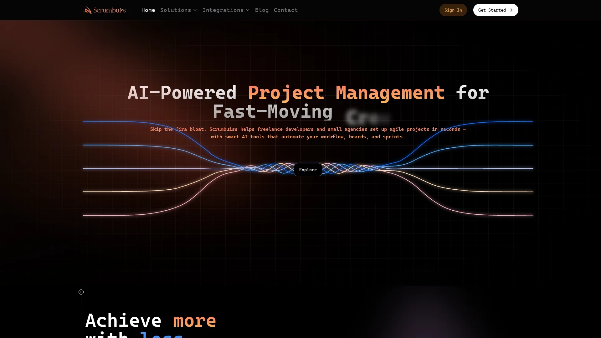 scrumbuiss homepage