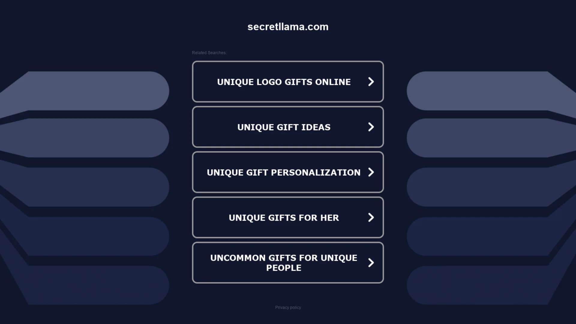 secret-llama homepage