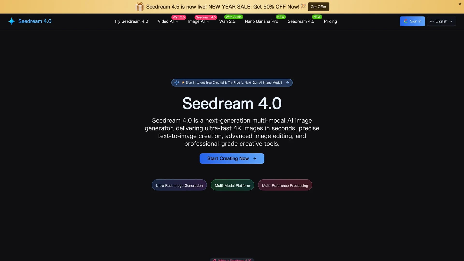 seedream4-0-io homepage