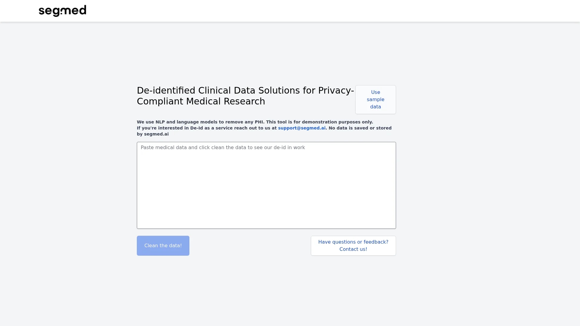 segmed homepage