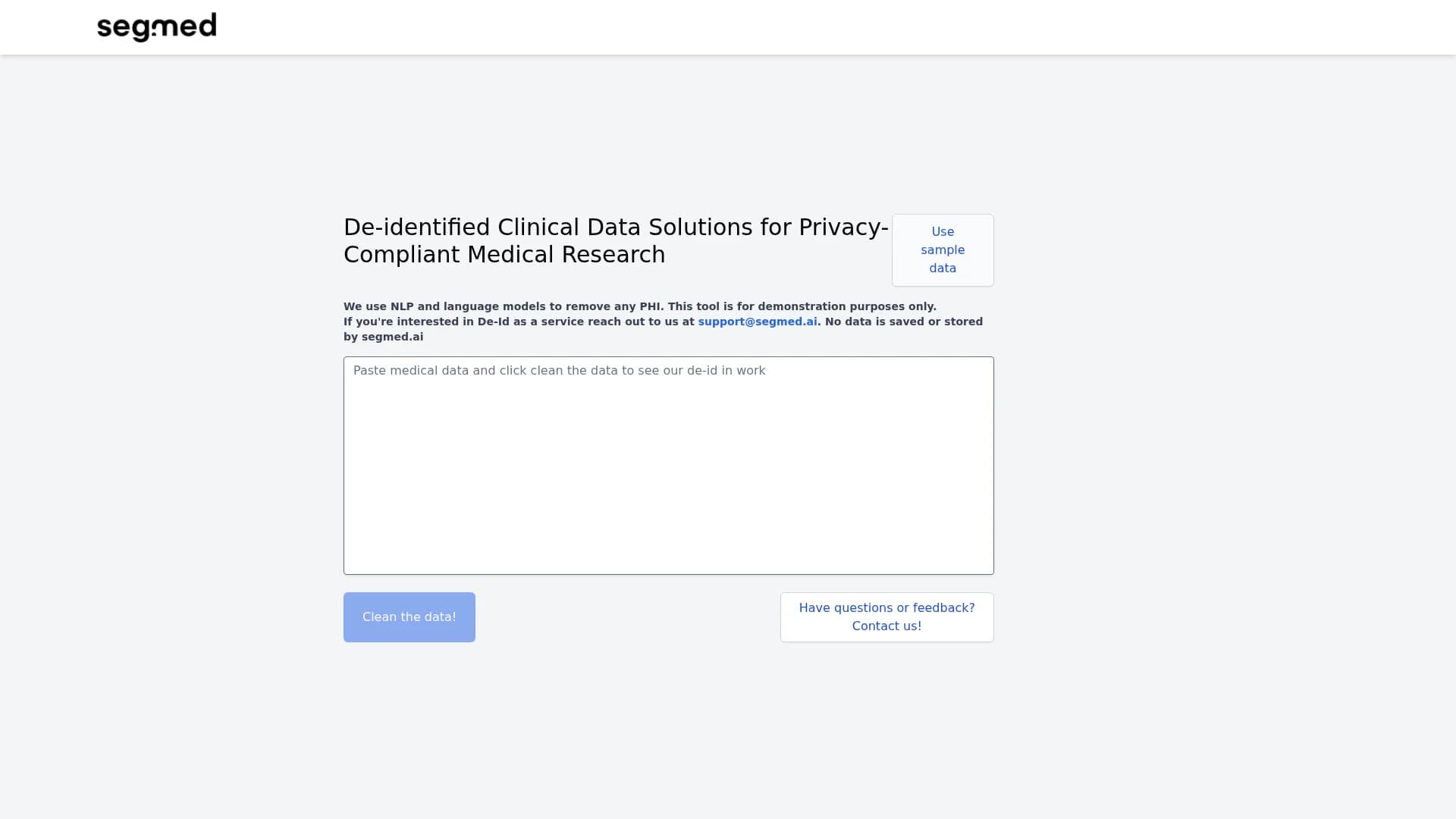 segmed homepage