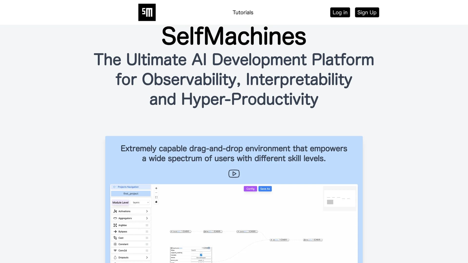 selfmachines-inc homepage