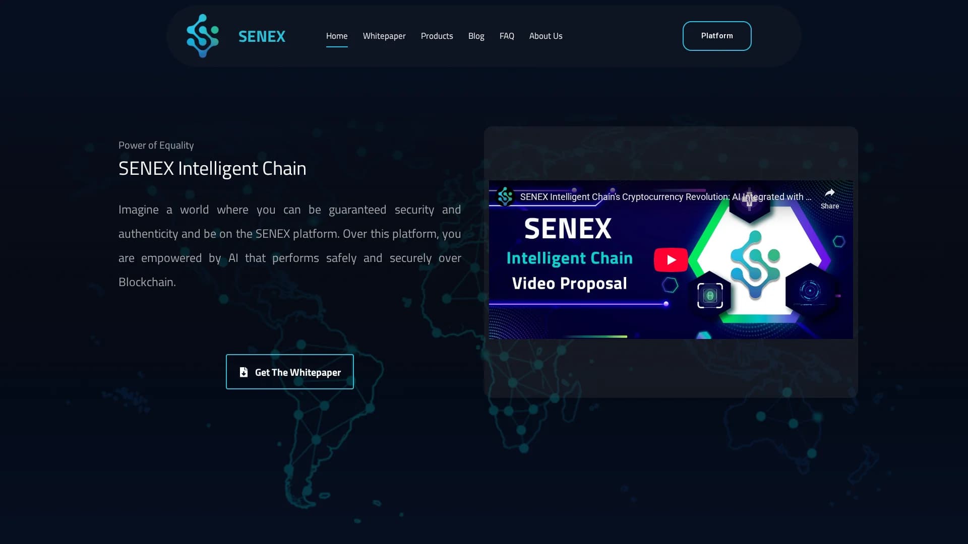 senex-intelligent-chain homepage