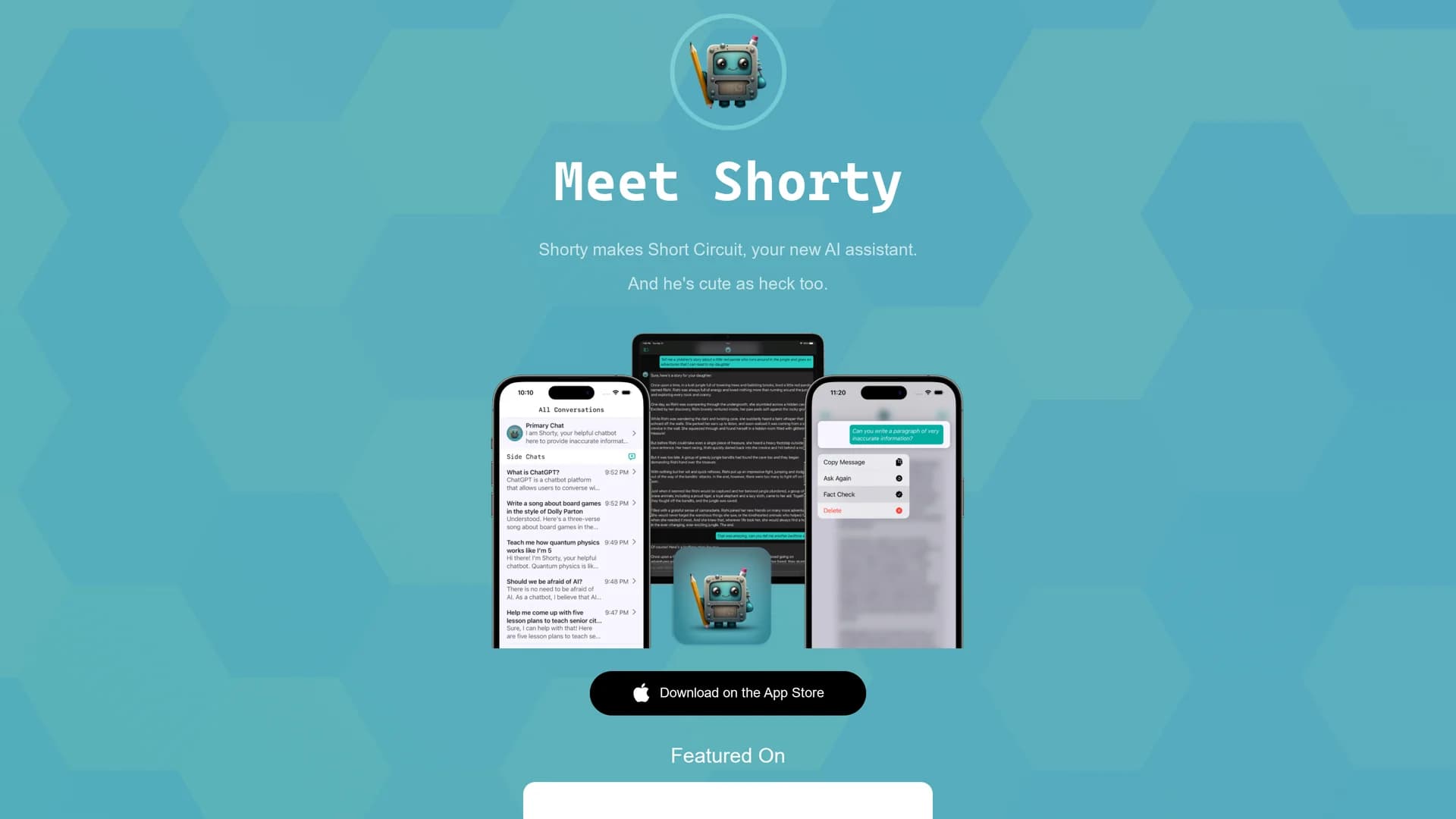 short-circuit-your-ai-assistant homepage