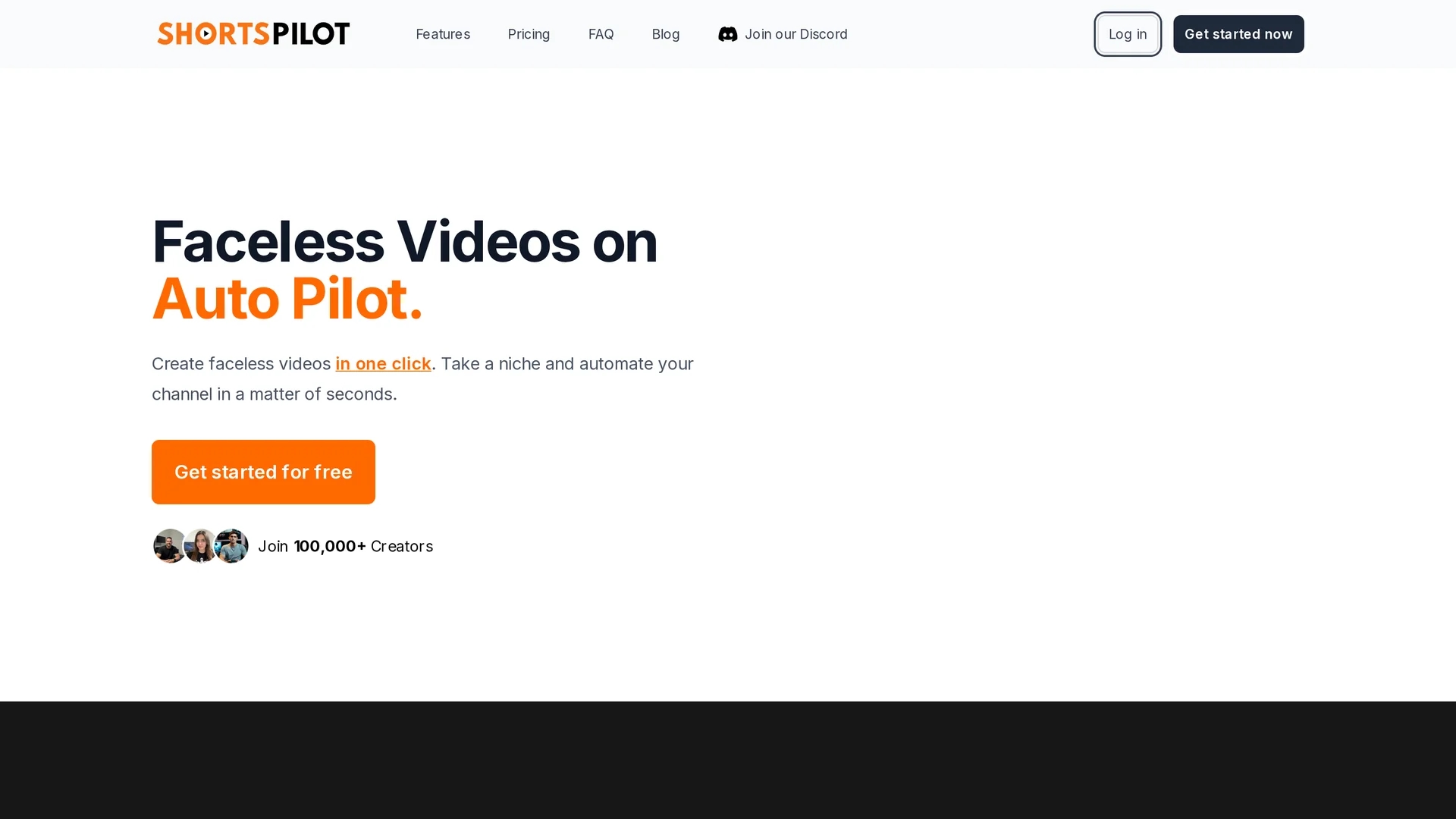 shortspilot-ai homepage