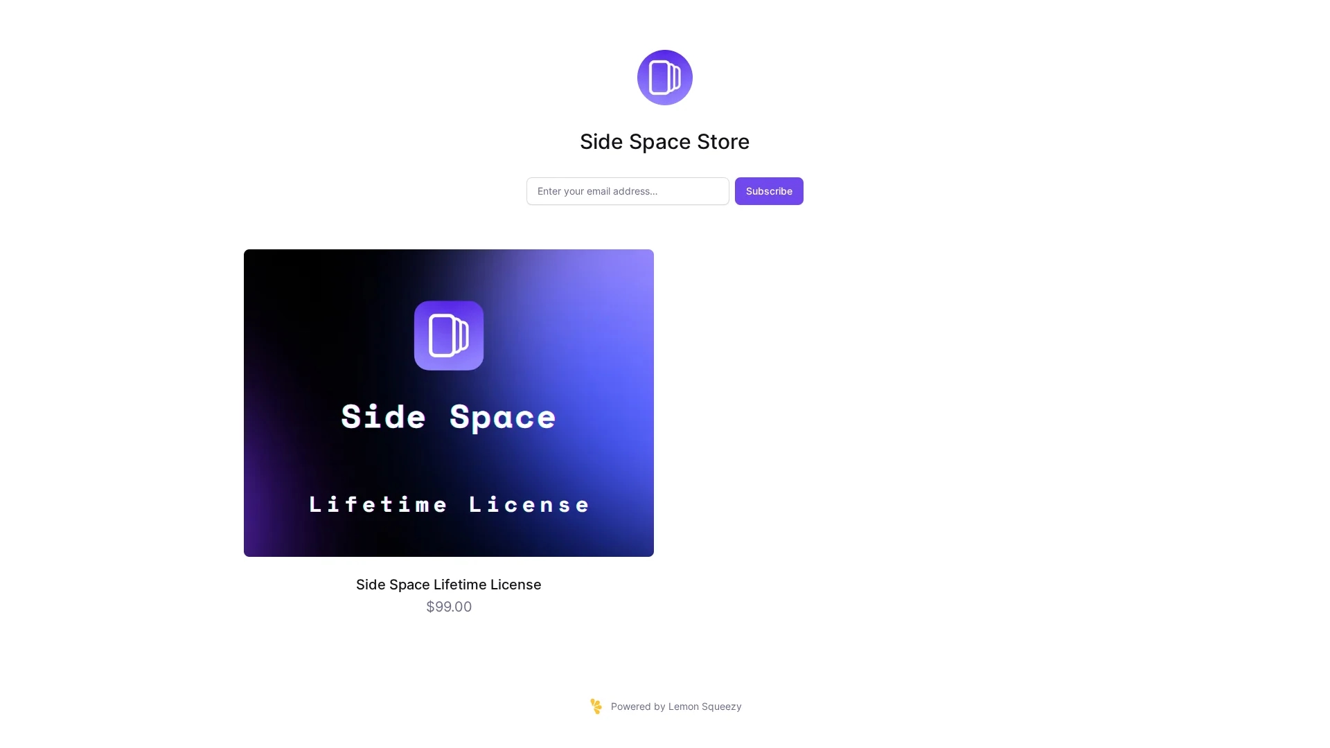 side-space homepage