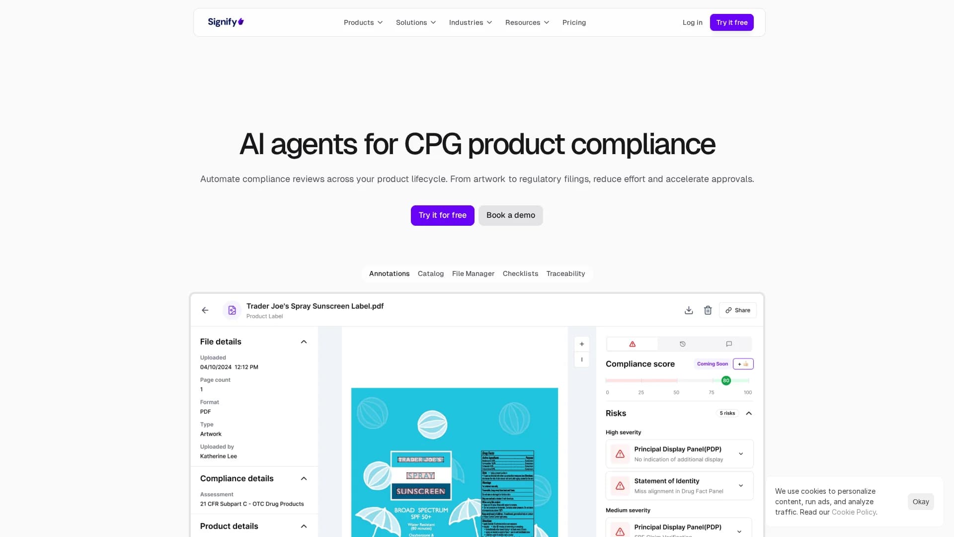 signify homepage