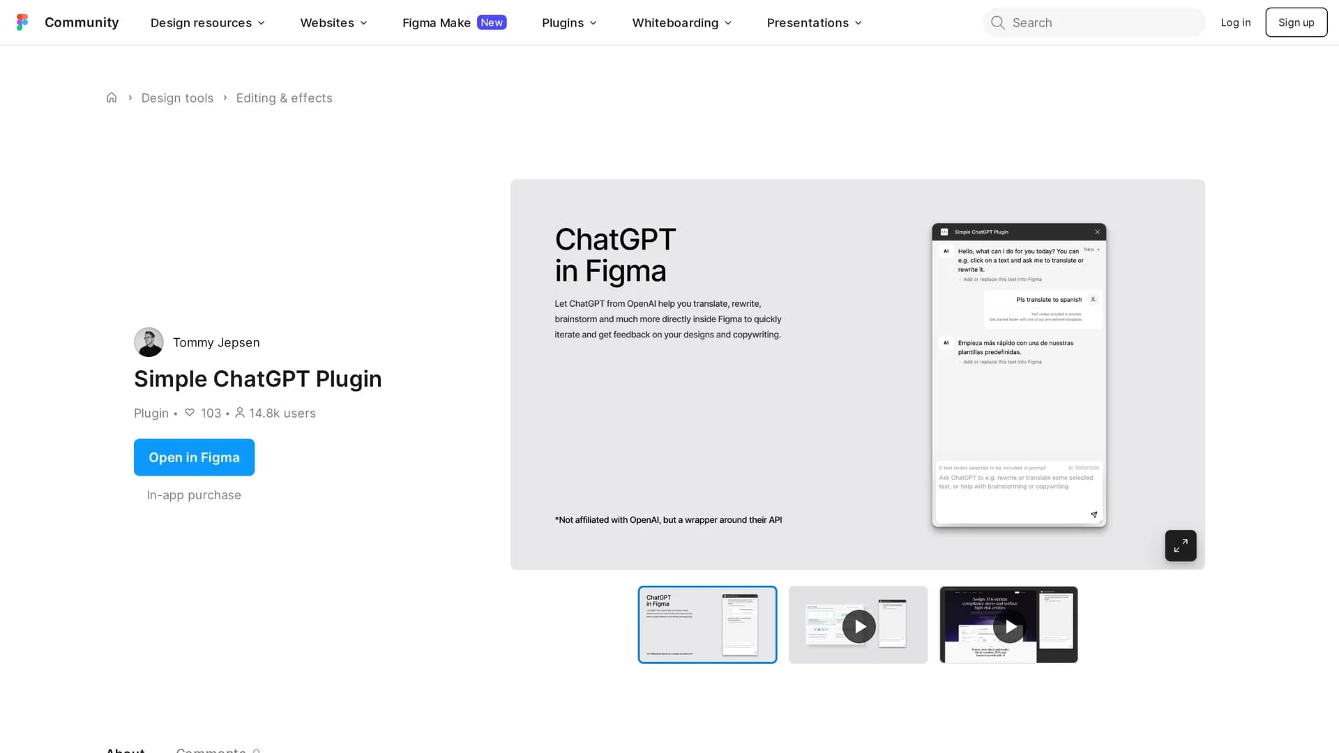 simple-chatgpt-plugin homepage