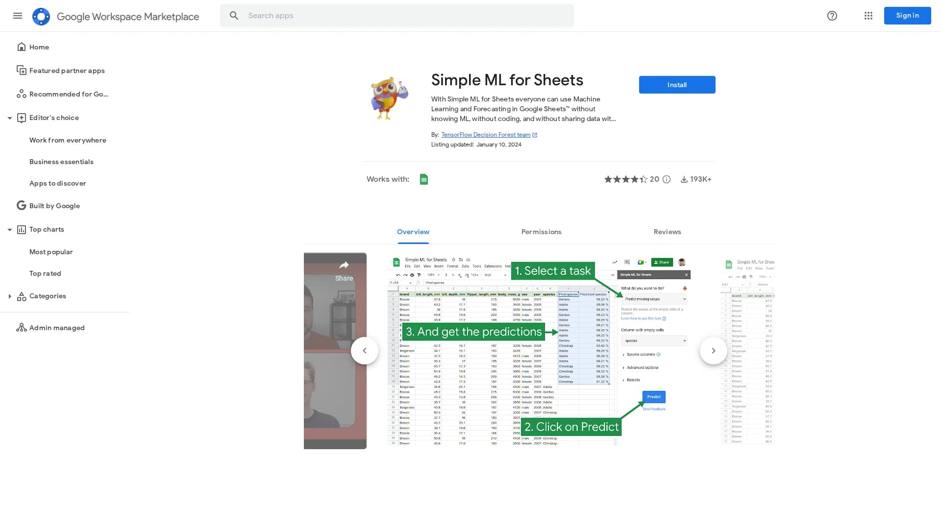 simple-ml homepage