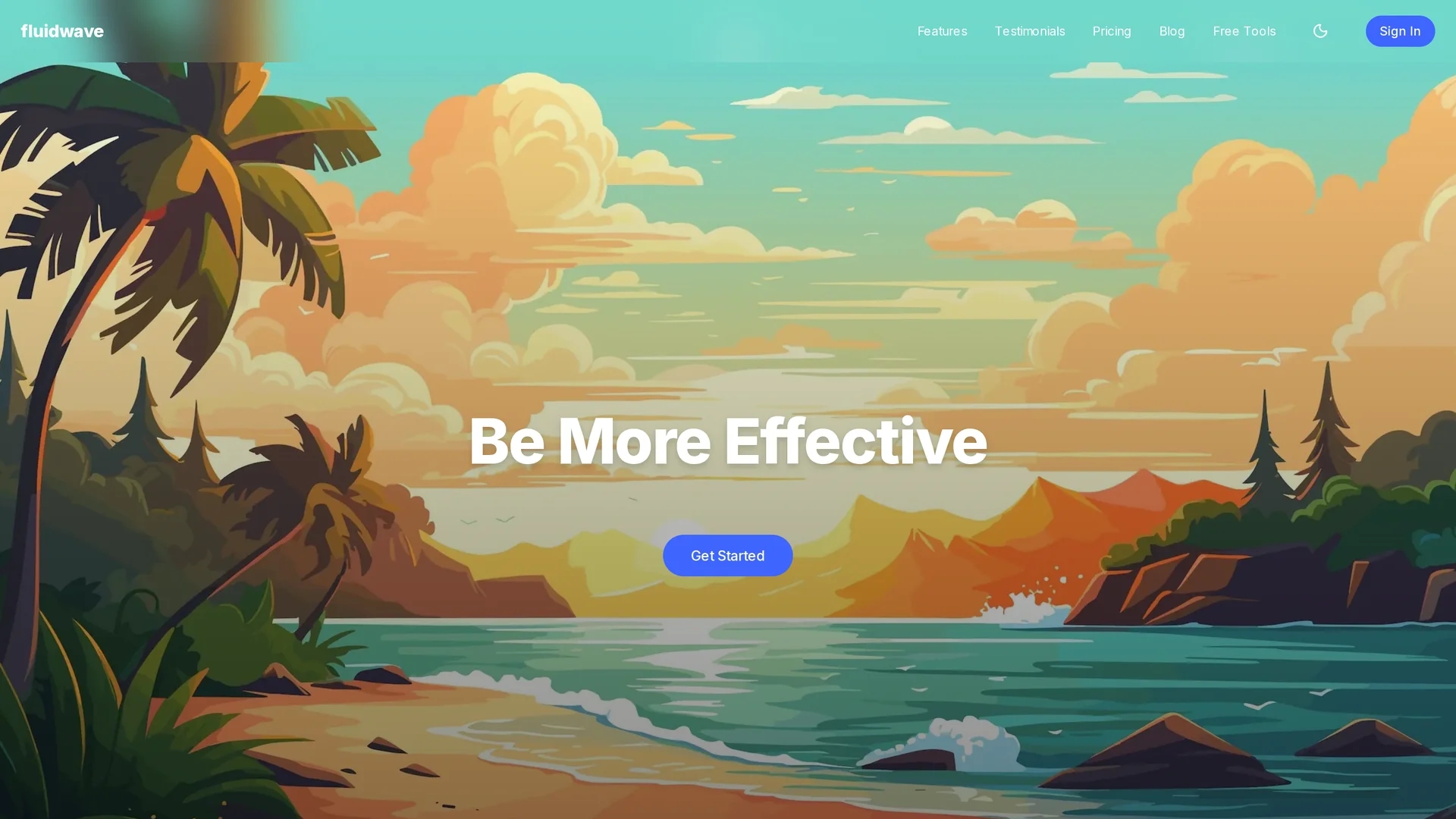 simpler homepage