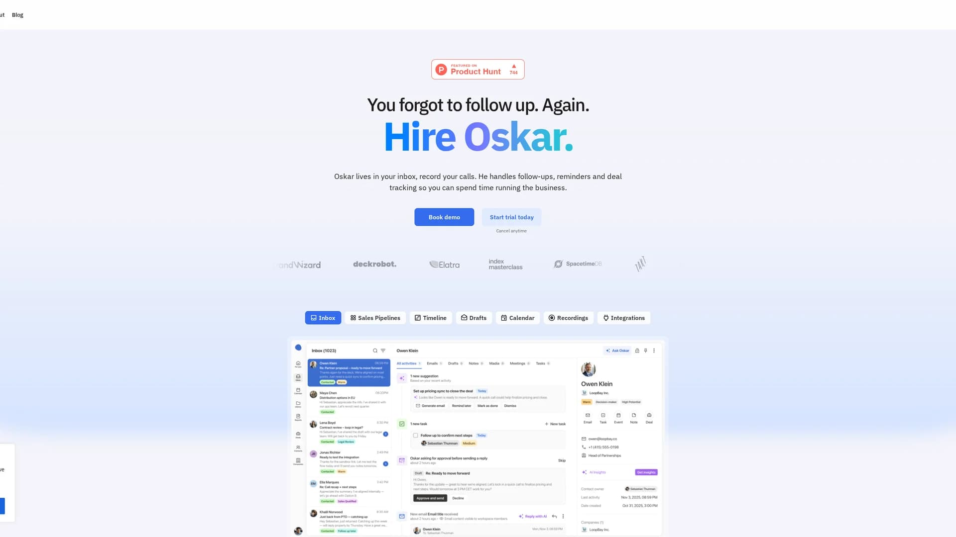 skarbe homepage