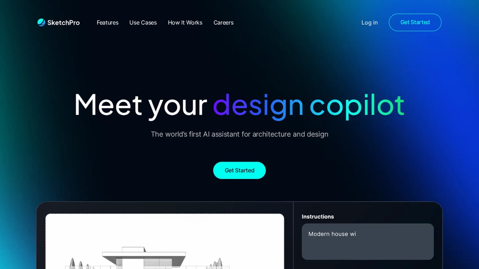sketchpro-ai homepage