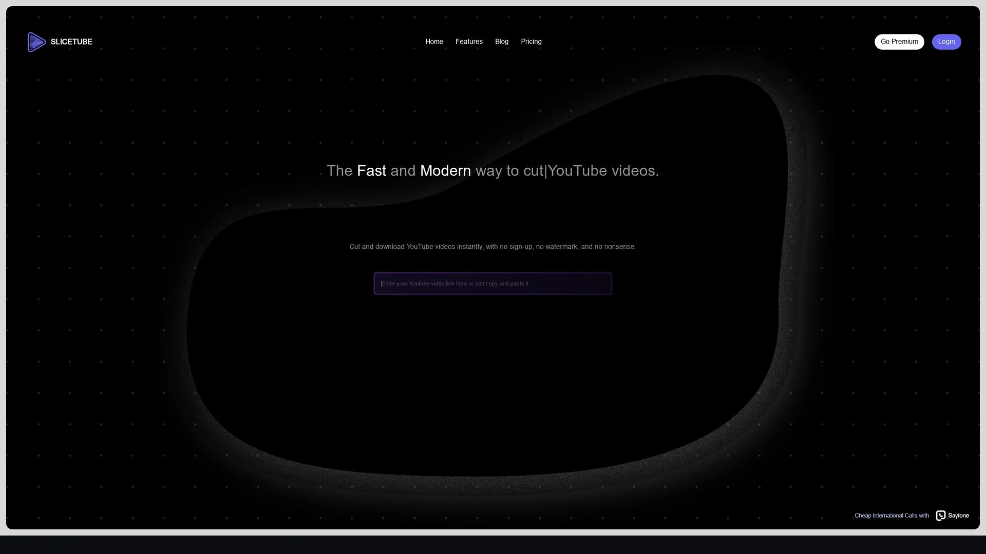 slicetube homepage