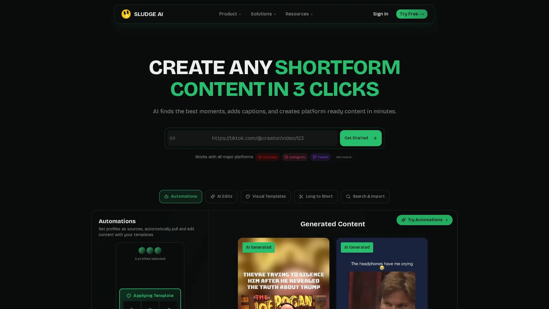 sludge-ai homepage