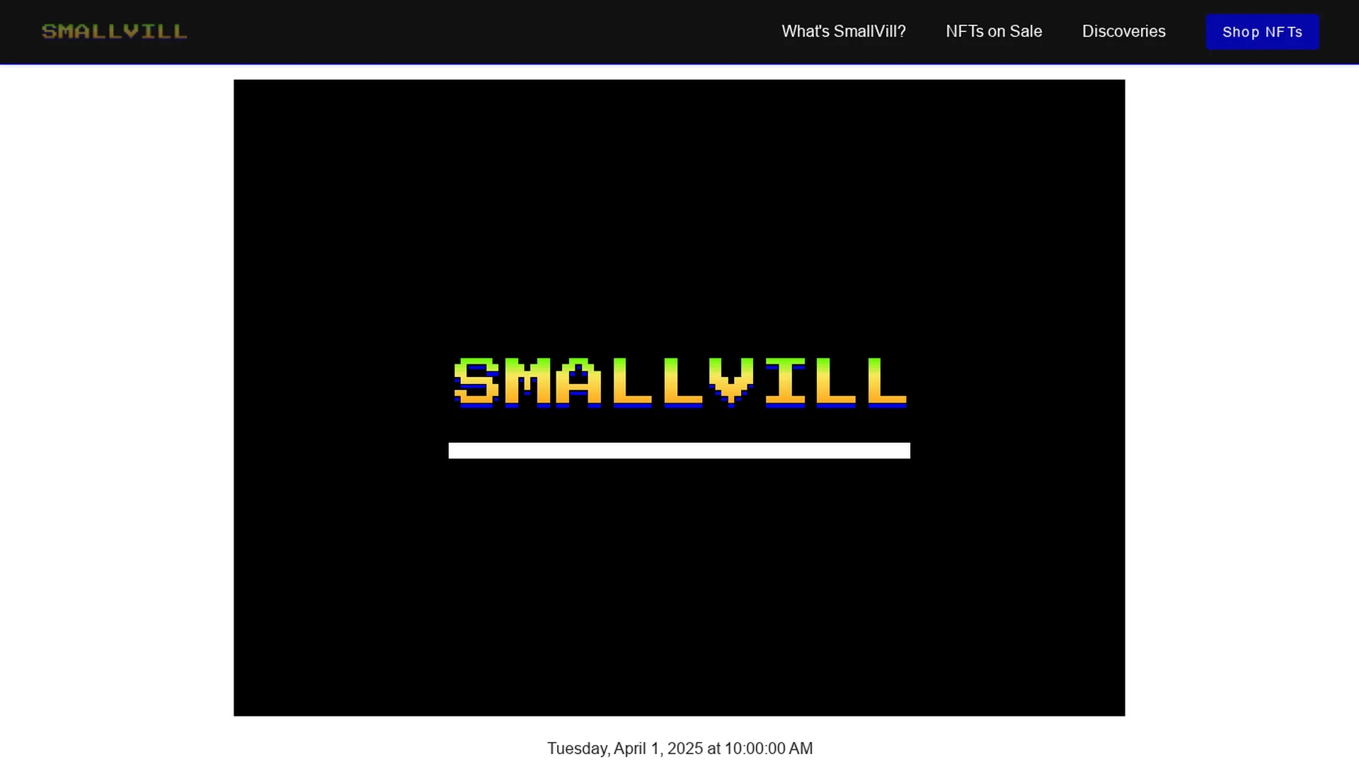smallvill homepage