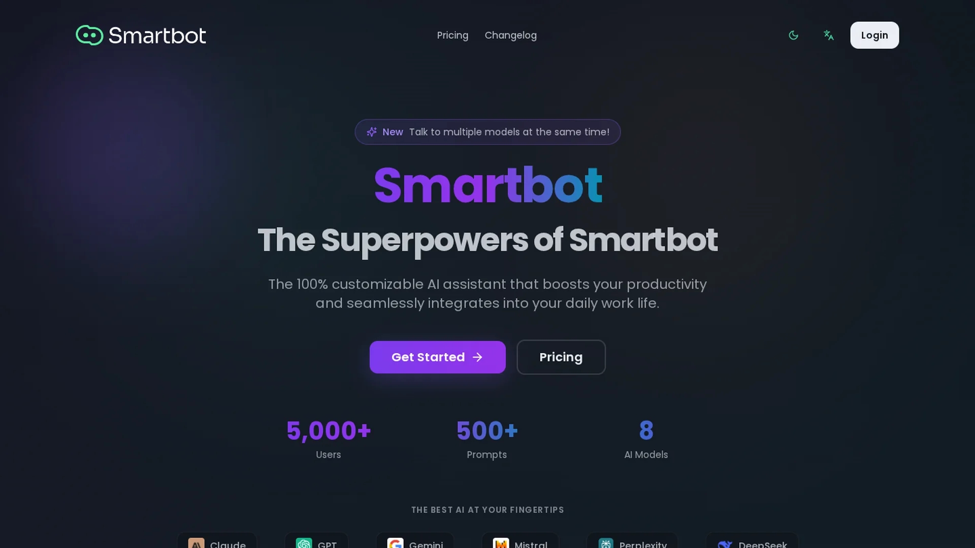 smarbot homepage