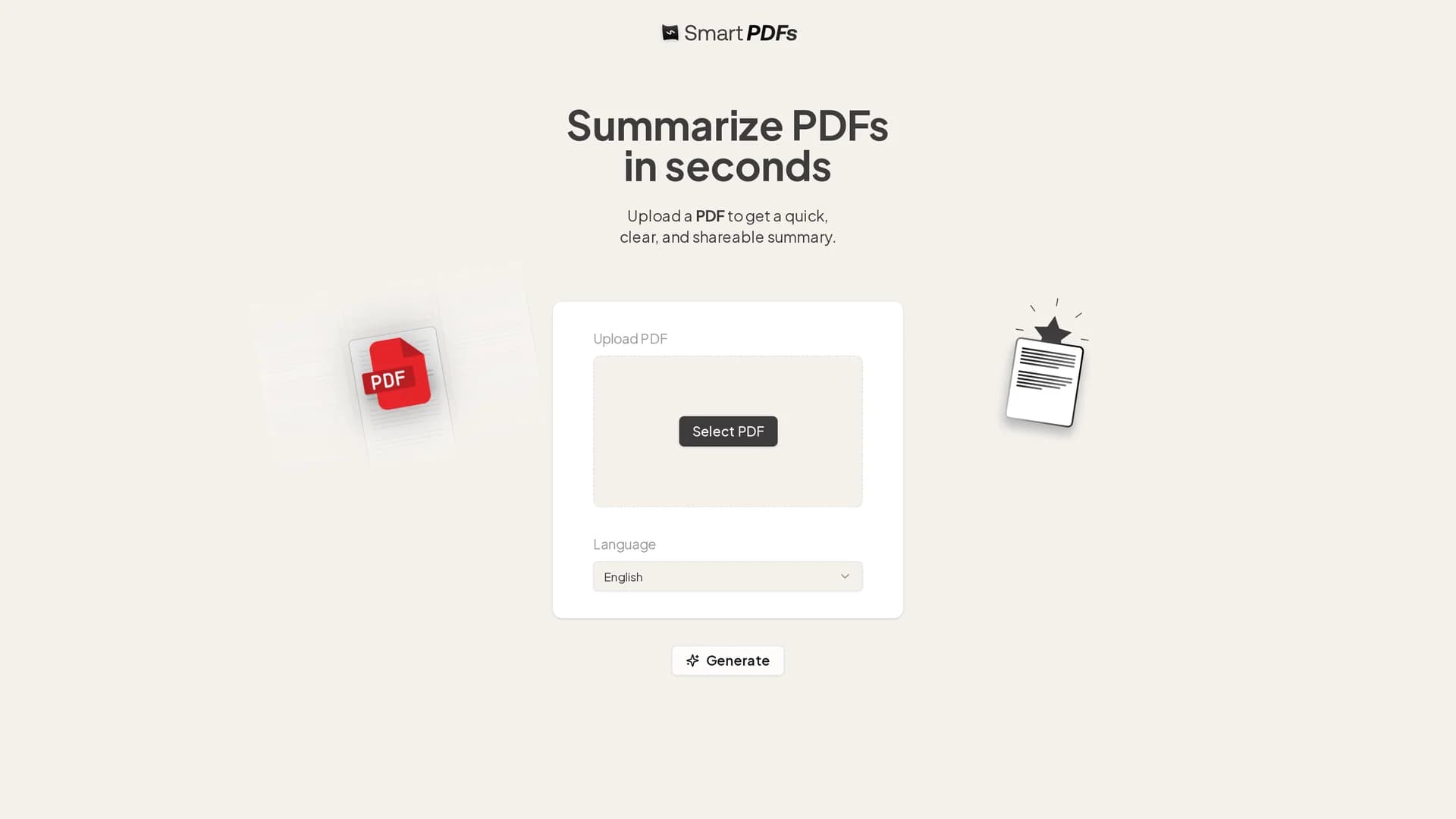 smartpdfs homepage