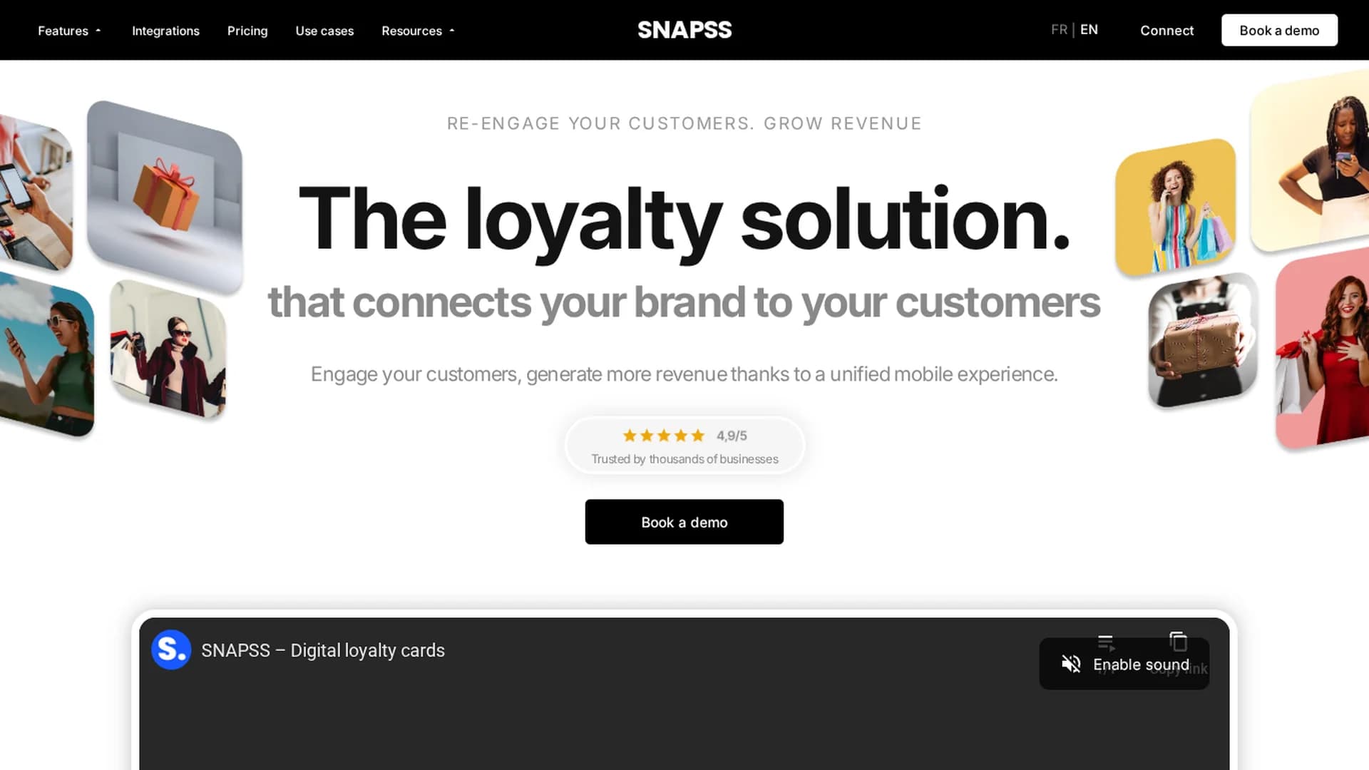 snapss homepage