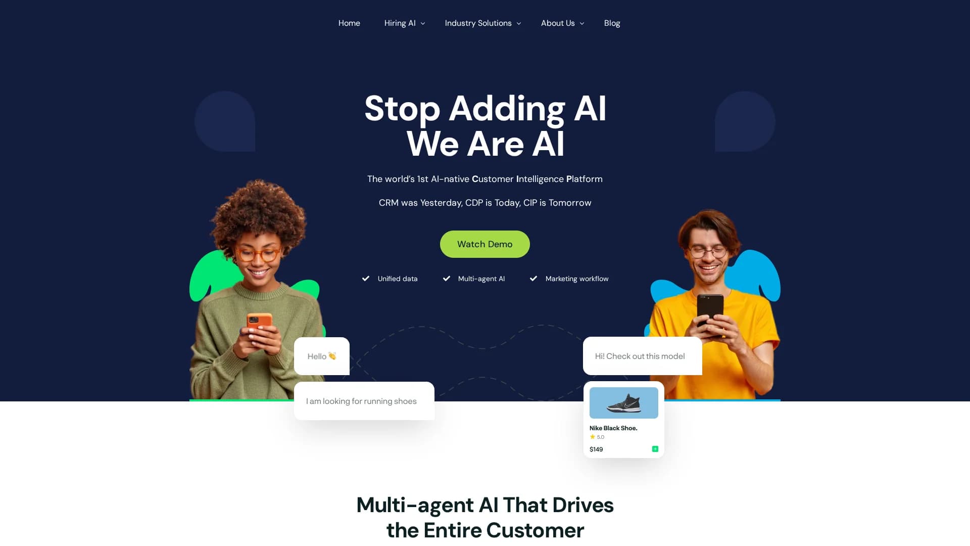 social-hub-ai homepage