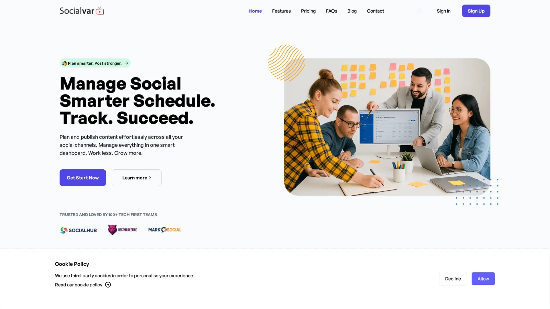 social-var homepage