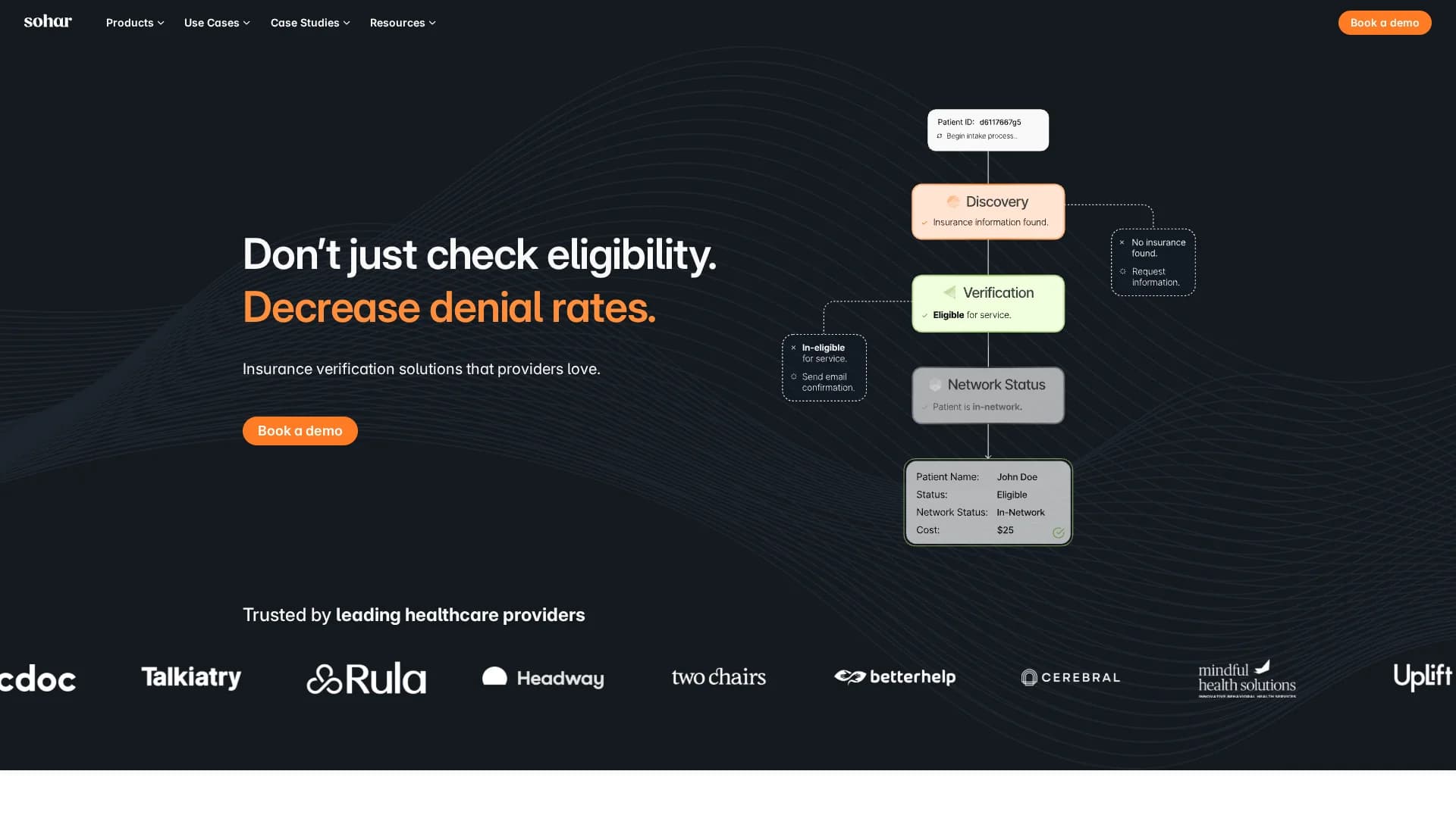 soharhealth homepage