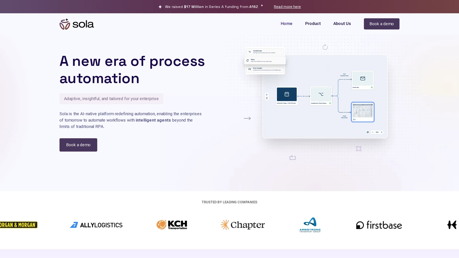 sola-solutions homepage