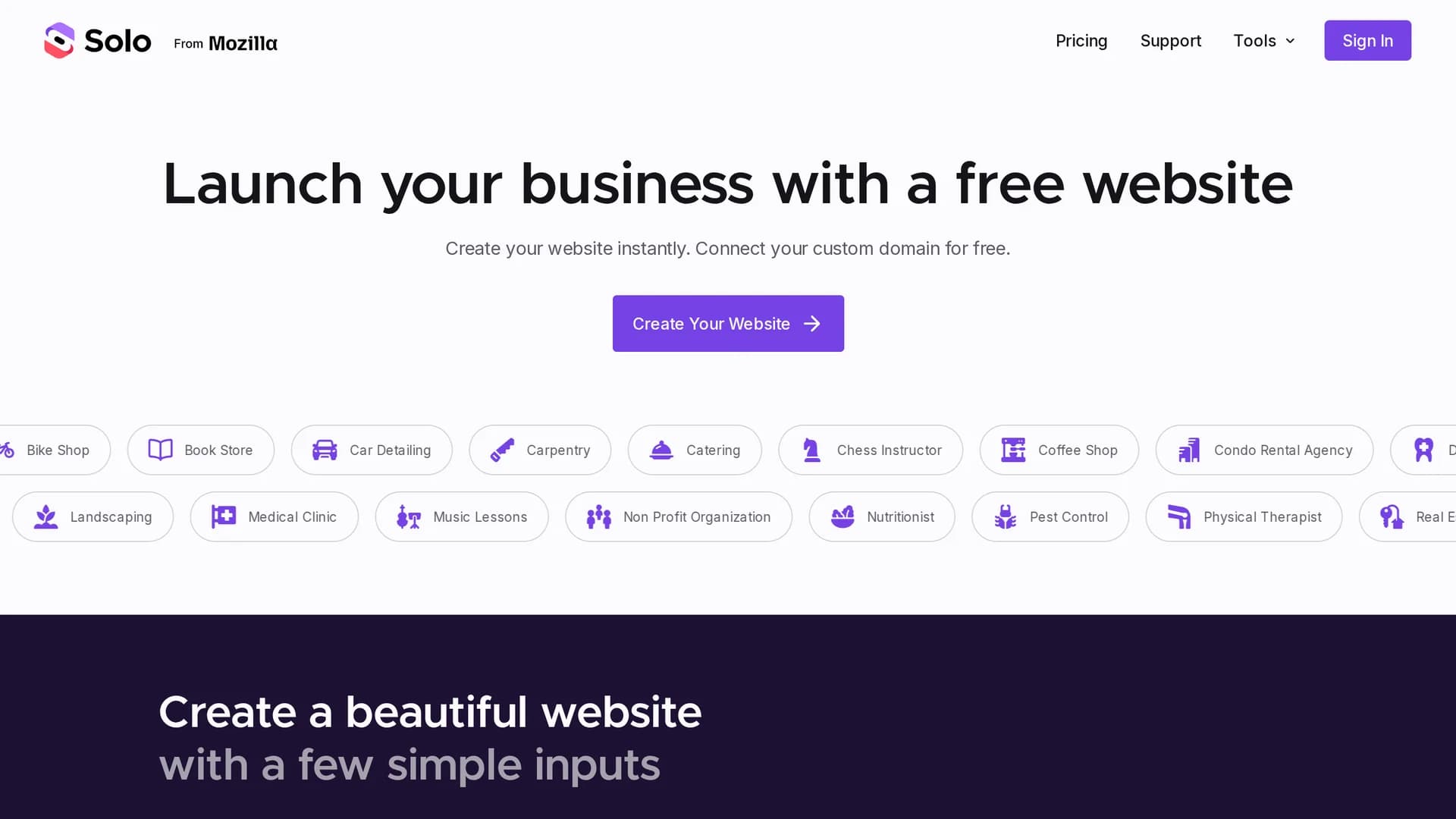 solo-ai homepage