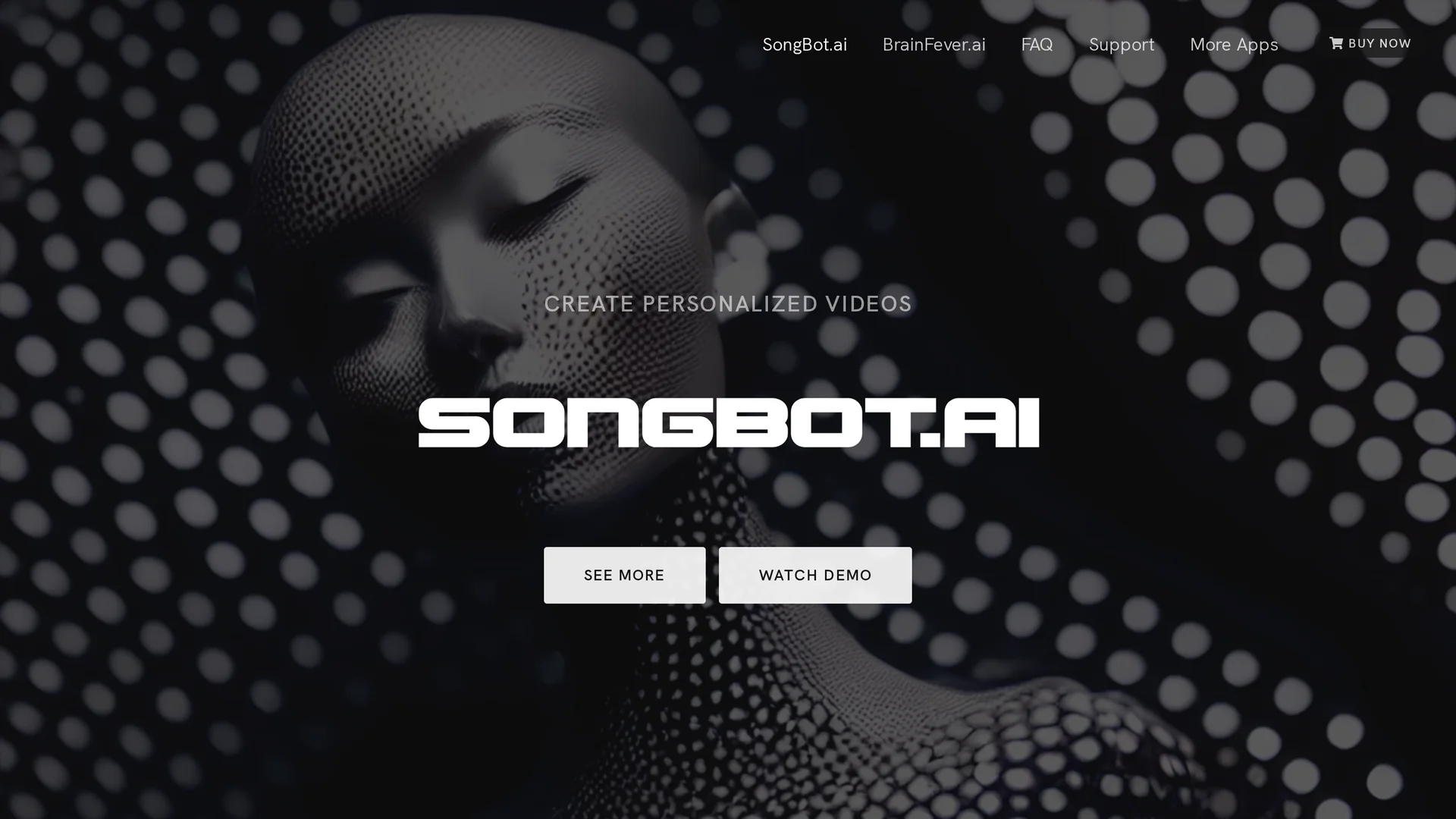songbot-ai-music homepage