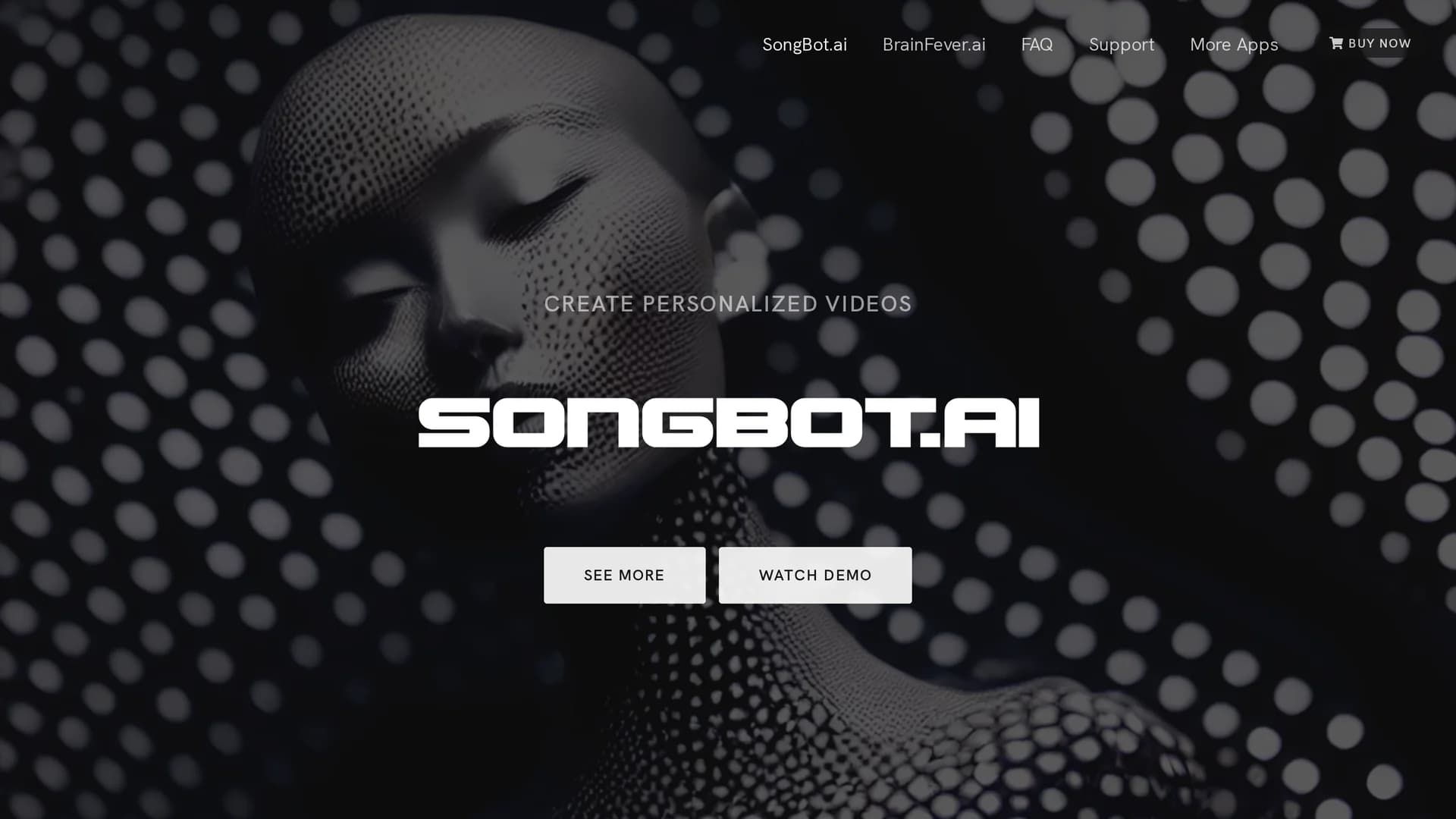 songbot-ai-music homepage
